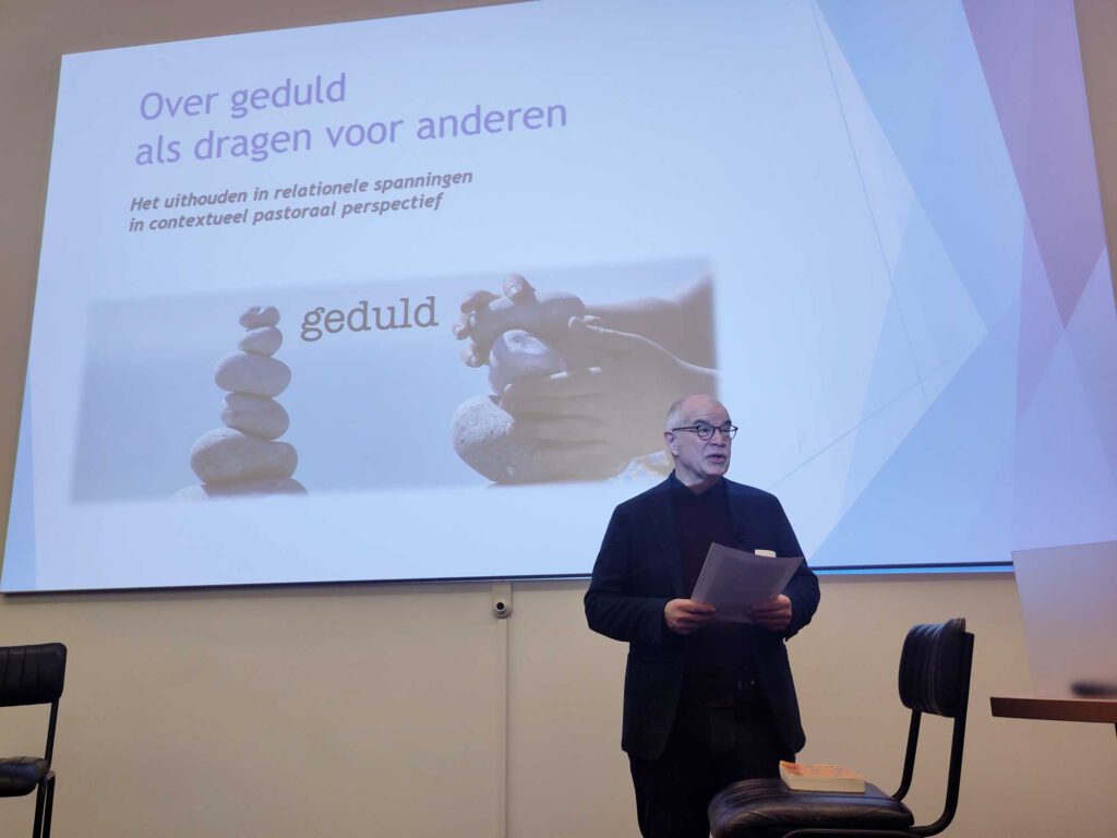 Kees Bregman tijdens Studiedag Contextueel Pastoraat
